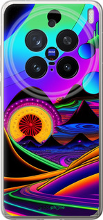 Силиконовый чехол Абстракция v3 для Vivo X200 PRO - 5620u-3883 изображение 