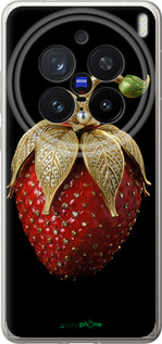 Силіконовий чехол Полуниця v3 для Vivo X200 PRO - 5638u-3883 изображение 