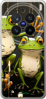 Силиконовый чехол Жабки 2 для Vivo X200 PRO - 5657u-3883 изображение 