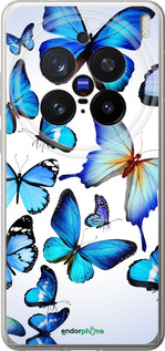 Силиконовый чехол Бабочки для Vivo X200 PRO - 6023u-3883 изображение 