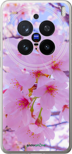 Силиконовый чехол Сакура для Vivo X200 PRO - 6029u-3883 изображение 