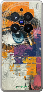 Силіконовий чехол Кольорова фреска для Vivo X200 PRO - 6032u-3883 изображение 