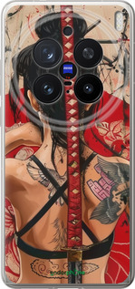 Силиконовый чехол Тайна катаны для Vivo X200 PRO - 6074u-3883 изображение 