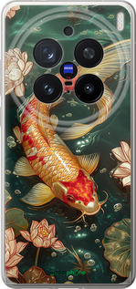 Силіконовий чехол Мелодія Лотоса для Vivo X200 PRO - 6106u-3883 изображение 