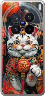 Силиконовый чехол China Cat v2 для Vivo X200 PRO - 6135u-3883 изображение 