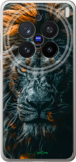 Силиконовый чехол Лев в сумерках для Vivo X200 PRO - 6154u-3883 изображение 