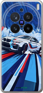 Силіконовий чехол БМВ для Vivo X200 PRO - 6292u-3883 изображение 