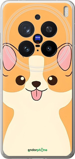 Силіконовий чехол Милый пес для Vivo X200 PRO - 6296u-3883 изображение 