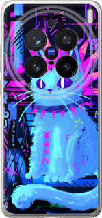 Силіконовий чехол Кіт панк для Vivo X200 PRO - 6311u-3883 изображение 