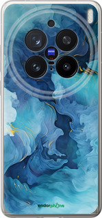 Силіконовий чехол Акварель для Vivo X200 PRO - 6320u-3883 изображение 