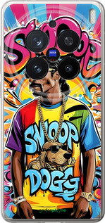 Силиконовый чехол Снуп дог для Vivo X200 PRO - 6348u-3883 изображение 