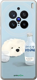 Силіконовий чехол Пес водка для Vivo X200 PRO - 6368u-3883 изображение 