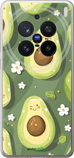 Силіконовий чехол Авокадо для Vivo X200 PRO - 6380u-3883 изображение 