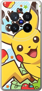 Силіконовий чехол Пикачу 2 для Vivo X200 PRO - 6391u-3883 изображение 