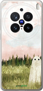 Силиконовый чехол Привидение для Vivo X200 PRO - 6401u-3883 изображение 