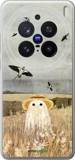 Силіконовий чехол Привид у полі для Vivo X200 PRO - 6427u-3883 изображение 