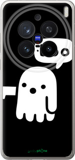 Силиконовый чехол Призрак Неодобрения для Vivo X200 PRO - 6431u-3883 изображение 