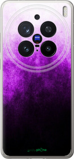Силиконовый чехол Абстрактная композиция в фиолетовых тонах для Vivo X200 PRO - 6478u-3883 изображение 