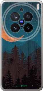 Силіконовий чехол Зоряний ліс для Vivo X200 PRO - 6480u-3883 изображение 