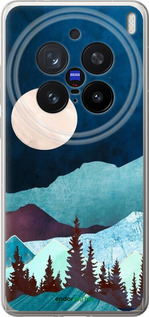 Силіконовий чехол Гірська ідилія нічний краєвид для Vivo X200 PRO - 6488u-3883 изображение 
