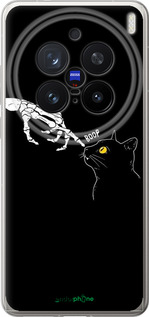 Силіконовий чехол Кішка для Vivo X200 PRO - 6505u-3883 изображение 