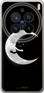 Силиконовый чехол Лунные объятия для Vivo X200 PRO - 6508u-3883 изображение 