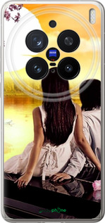 Силіконовий чехол Sunset для Vivo X200 PRO - 6607u-3883 изображение 