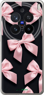Силіконовий чехол Coquette Ribbons Dark Coquette для Vivo X200 PRO - 6767u-3883 изображение 