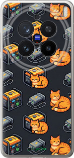 Силіконовий чехол Autonomous Zone для Vivo X200 PRO - 6771u-3883 изображение 