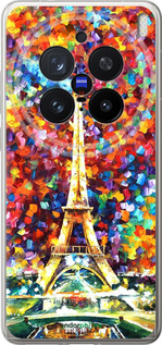 Силіконовий чехол Париж для Vivo X200 PRO - 830u-3883 изображение 