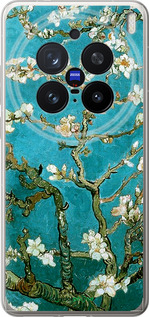 Силіконовий чехол Вінсент Ван Гог. Сакура для Vivo X200 PRO - 841u-3883 изображение 