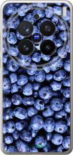 Силіконовий чехол Чорниця для Vivo X200 PRO - 851u-3883 изображение 