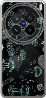 Силиконовый чехол Медузы для Vivo X200 PRO - 906u-3883 изображение 