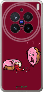 Силиконовый чехол Печенье для Vivo X200 PRO - 911u-3883 изображение 