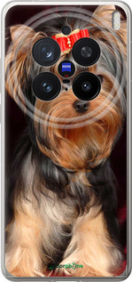 Силіконовий чехол Йоркширський тер'єр для Vivo X200 PRO - 929u-3883 изображение 