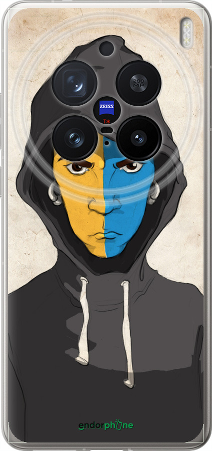 Силіконовий чехол Злий підліток  для Vivo X200 PRO - 1053u-3883 изображение 