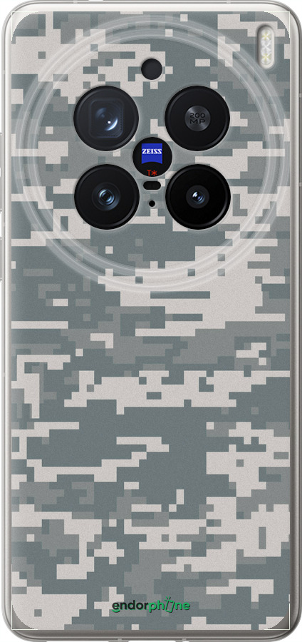 Силіконовий чехол Камуфляж для Vivo X200 PRO - 1085u-3883 изображение 