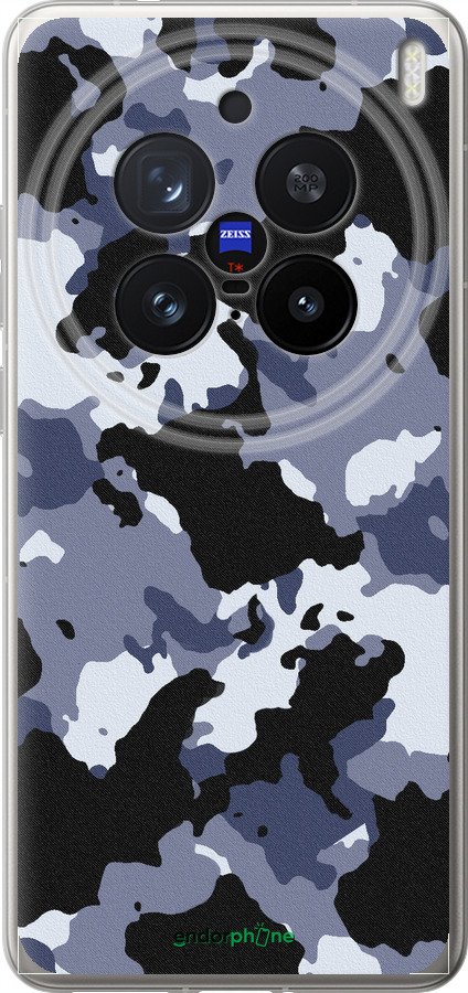 Силіконовий чехол Камуфляж v4 для Vivo X200 PRO - 1182u-3883 изображение 