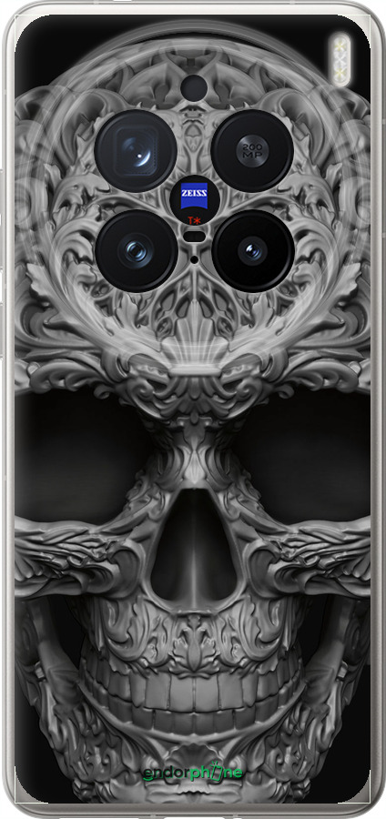 Силіконовий чехол skull-ornament для Vivo X200 PRO - 4101u-3883 изображение 