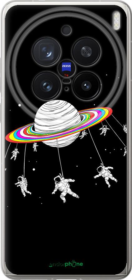 Силиконовый чехол Лунная карусель для Vivo X200 PRO - 4136u-3883 изображение 