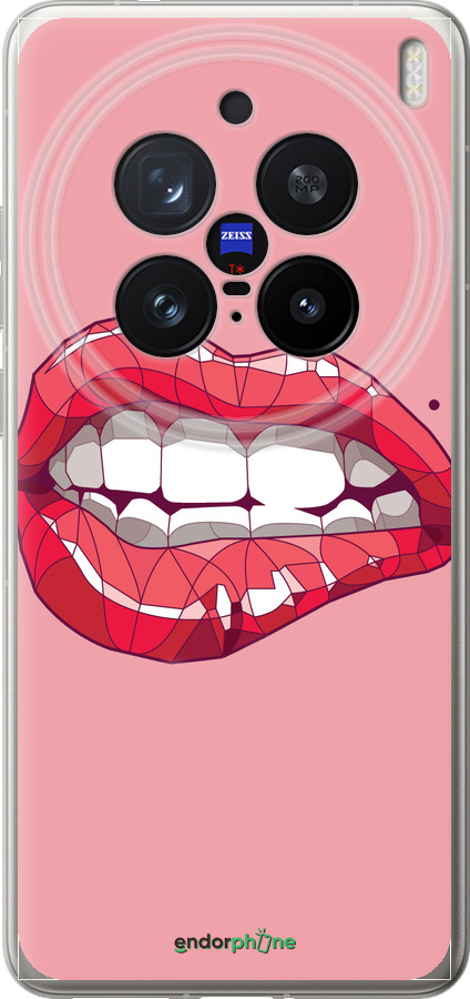 Силіконовий чехол Sexy lips для Vivo X200 PRO - 4174u-3883 изображение 