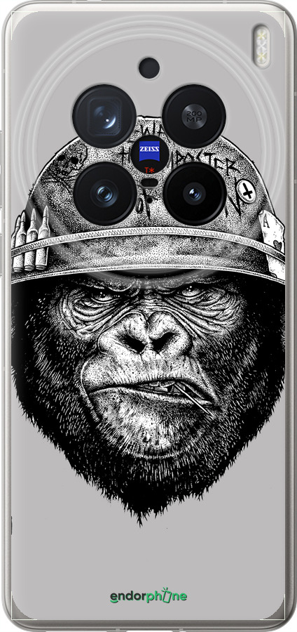 Силіконовий чехол military monkey для Vivo X200 PRO - 4177u-3883 изображение 