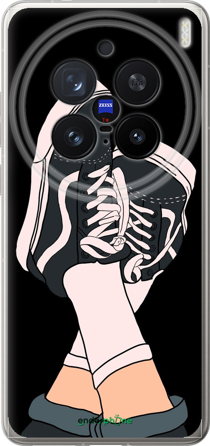 Силиконовый чехол Кеды для Vivo X200 PRO - 4265u-3883 изображение 