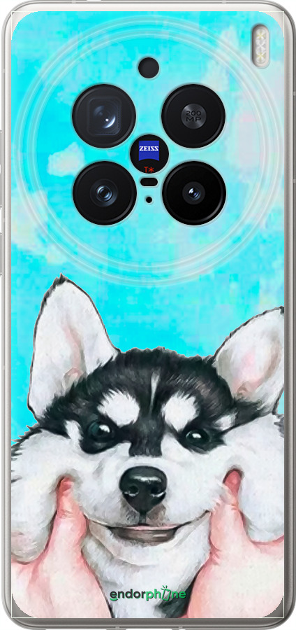 Силіконовий чехол Посміхнися для Vivo X200 PRO - 4276u-3883 изображение 