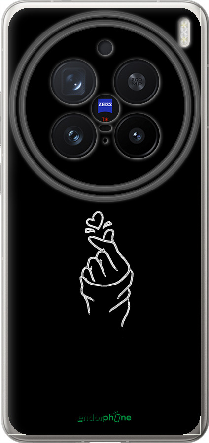 Силіконовий чехол Love You для Vivo X200 PRO - 4298u-3883 изображение 