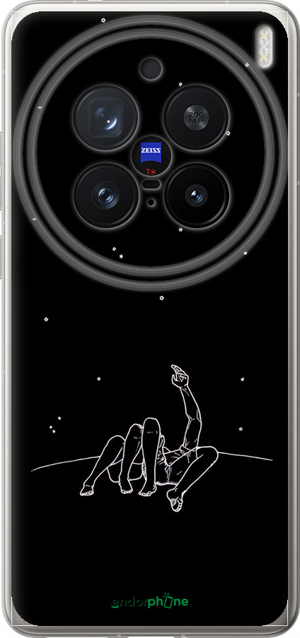 Силіконовий чехол Романтика для Vivo X200 PRO - 4306u-3883 изображение 