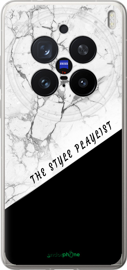 Силіконовий чехол The style playlist для Vivo X200 PRO - 4308u-3883 изображение 