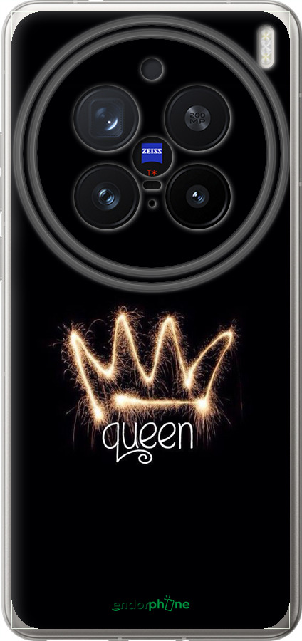 Силиконовый чехол Корона для Vivo X200 PRO - 4337u-3883 изображение 