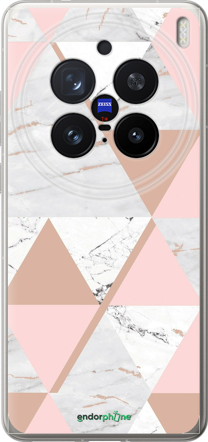 Силіконовий чехол Мармурова симетрія для Vivo X200 PRO - 4344u-3883 изображение 