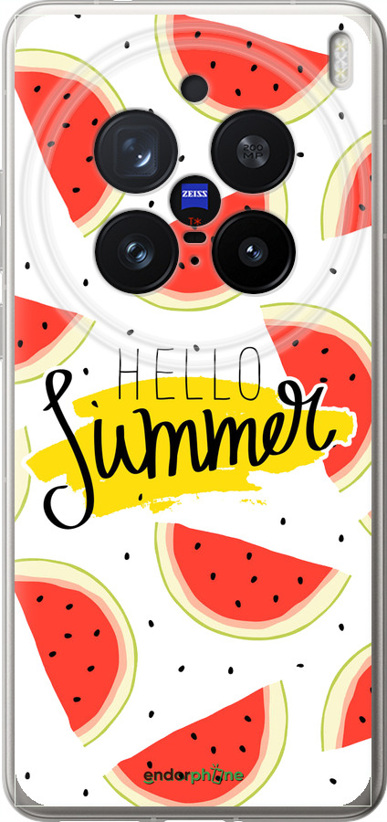 Силіконовий чехол Hello Summer для Vivo X200 PRO - 4356u-3883 изображение 